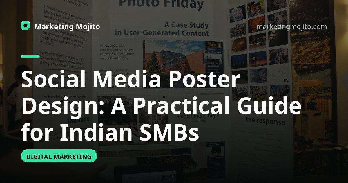 Social Media Poster Design: A Practical Guide for Indian SMBs